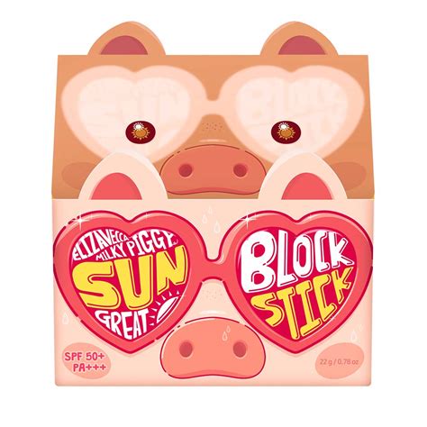 Elizavecca - Milky Piggy SUN Great Block Stick SPF 50+ PA+++ | Sun ...