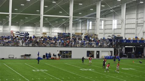 Todays Training Camp Practice Moved Indoors