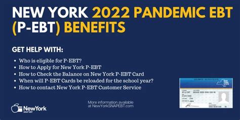 New York 2022 P Ebt Benefits Update Ny Snap Ebt