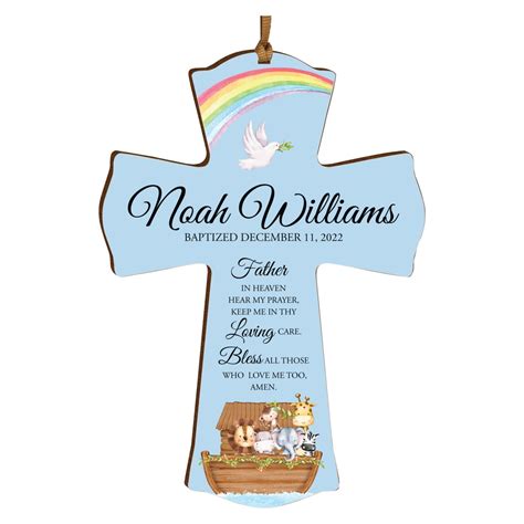 Mini Baptism Cross Personalized Baptism Keepsake Christening Ts