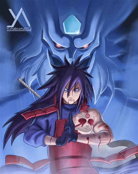 Artstation Uchiha Madara And His Perfect Susanoo Yash Shetye