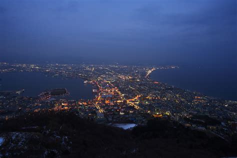 ゆんフリー写真素材集 No 4135 函館山の夜景 [日本 北海道]