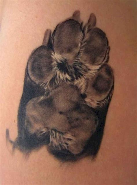 27 Cute Paw Print Tattoo Designs Ideas You Must Love