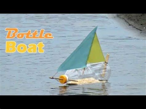 How To Make A Boat From Bottle YouTube Make A Boat Boat Building Boat