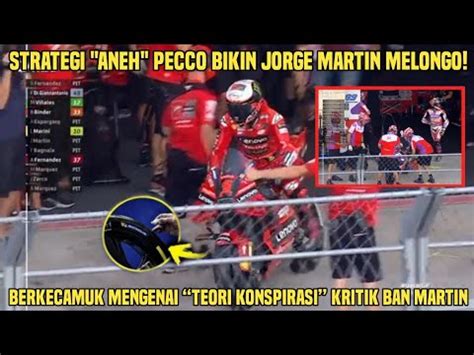 Kisruh Strategi Aneh Pecco Bagnaia Bikin Jorge Martin Melongo