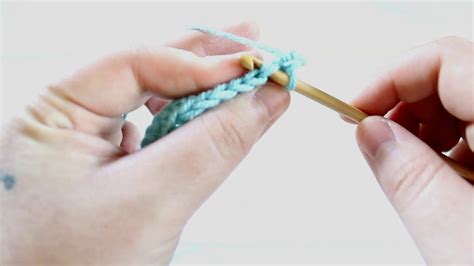 Learn To Crochet Uk Double Crochet Us Single Crochet Tutorial Youtube