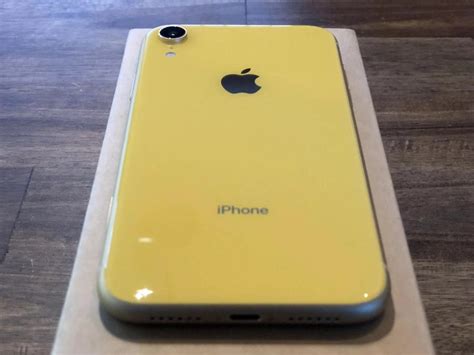 IPhone XR 64GB Yellow Refurbished Mobile City