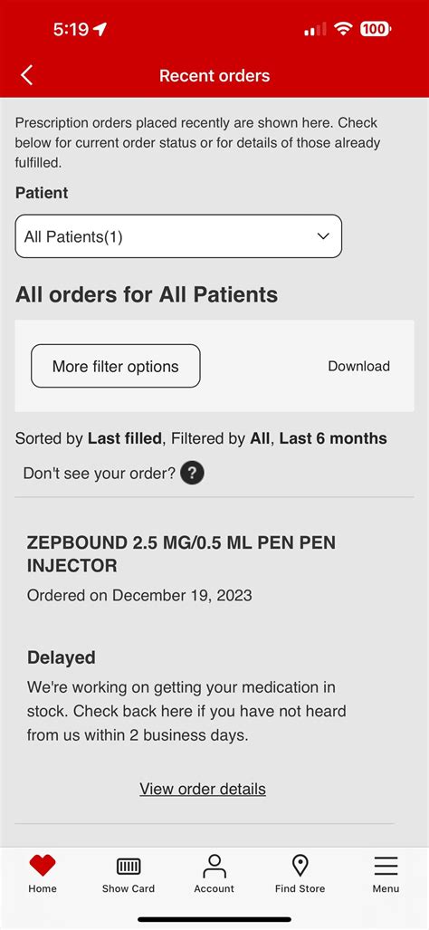Insurance Pa Approved From Optumrx Now Hopefully Cvs Could Fill It