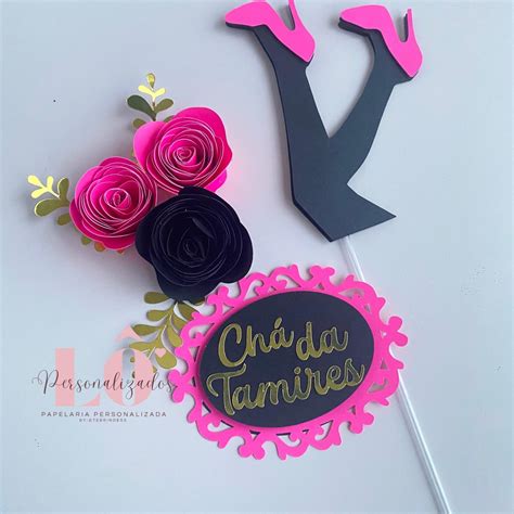 Arquivo Topo de Bolo Chá de Lingerie Elo7 Produtos Especiais