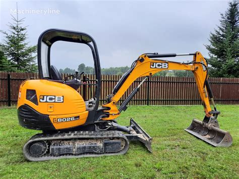 JCB 8026 CTS Mini Excavator For Sale Poland Garnek PE39495