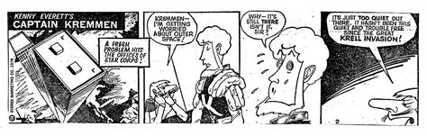 Who Remembers Kenny Everetts Captain Kremmen Newspaper Strip