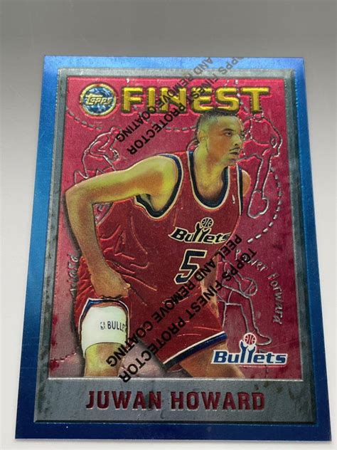 Juwan Howard Topps Finest NBA カード 1996 バスケットボール 売買されたオークション情報yahooの商品