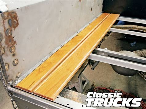 Ford F 1 Wood Truck Bed Kit Install Hot Rod Network