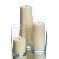 Amazon Set Of Glass Eastland Cylinder Vases And Ivory