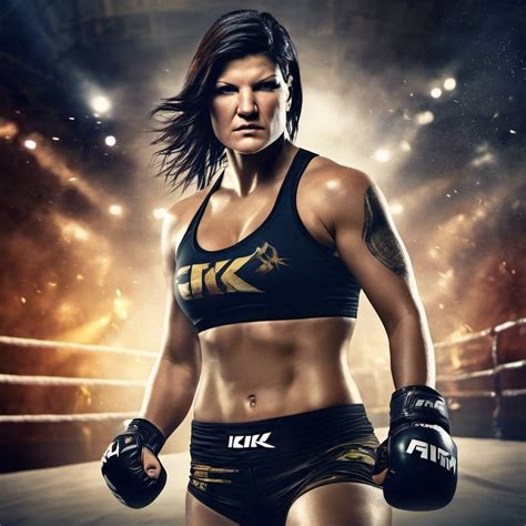 GINA CARANO : MMA FIGHTER by CASEYCOLTON on DeviantArt