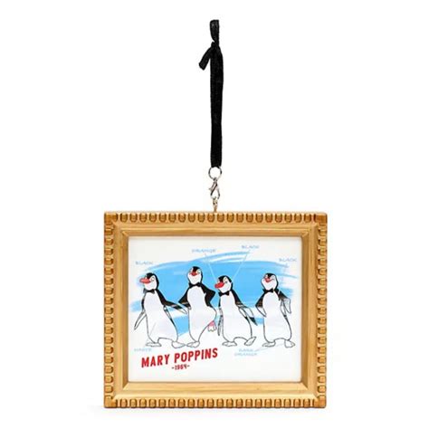 Disney Penguin Waiters Ink & Paint Hanging Ornament, Mary Poppins - Wondertoys.nl