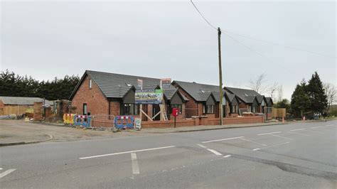 New Bungalows At Ashcroft Farm Kevin Waterhouse Cc By Sa