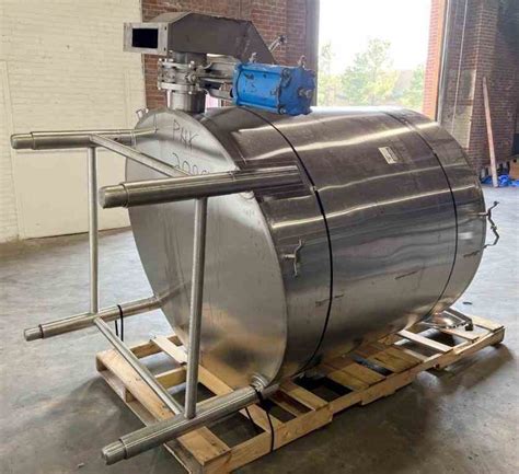 Gal Stainless Steel Tank New Used And Surplus Equipment