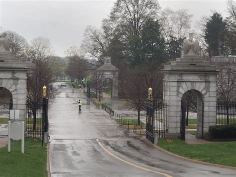 Gate Arlington National Cemetery Looking From North Towar Flickr