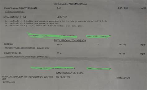 Que significa este resultado de examen Consultorio TodoSida Acción