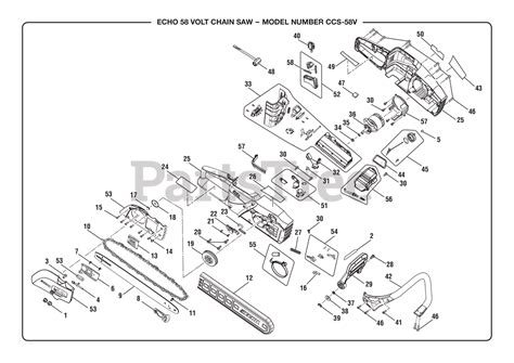 Echo Chainsaw Parts Lookup