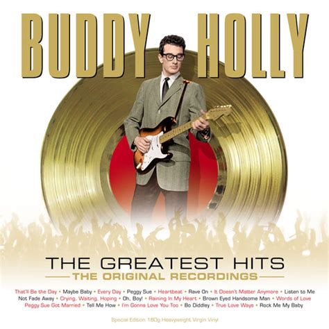 Buddy Holly The Greatest Hits 180gm Vinyl Lp Cadiz Merch