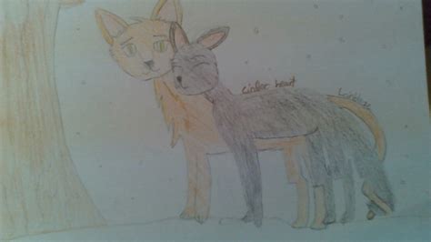 Cinderheart X Lionblaze Warrior Cats