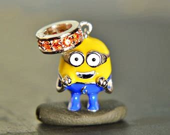 Minions Charms For Bracelet Pandora Style Charms Despicable Me Bob