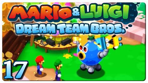 Mario Luigi Dream Team Bros Gameplay Durchgeknallte Roboter