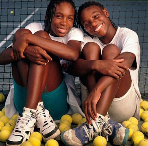 Venus And Serena Williams As Kids Venus And Serena Williams Venus