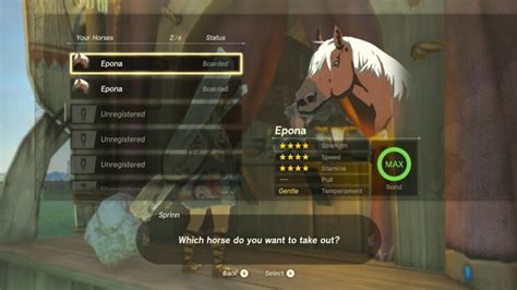 How To Get Epona In Zelda Tears Of The Kingdom