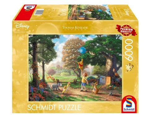 Schmidt Puzzle 6000 Stukjes Winnie Pooh II Magical Gifts