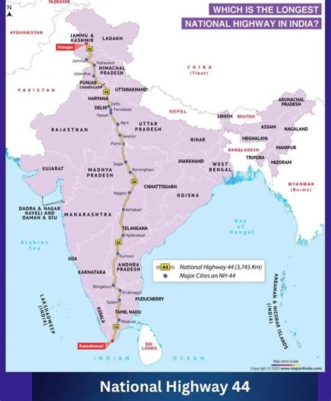 10 Longest National Highways In India