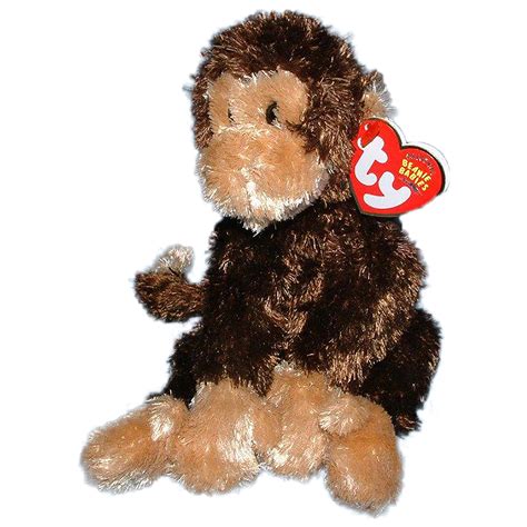 Ty Beanie Baby Swinger The Monkey Plush Stuffed Animal Mint With