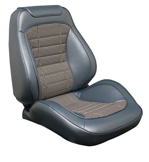 1968 Camaro Houndstooth Touring Ii Front Bucket Seats