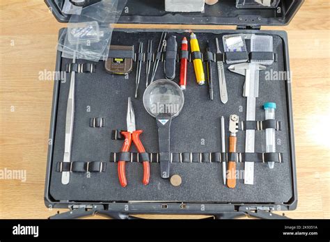 Police CSI (Crime Scene Investigation) tool and equipment Stock Photo ...