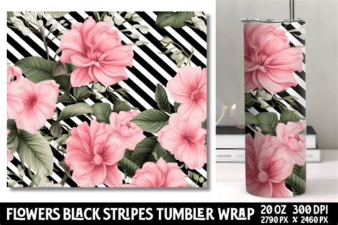 Flowers Tumbler Wrap Sublimation Graphic By Craftart · Creative Fabrica