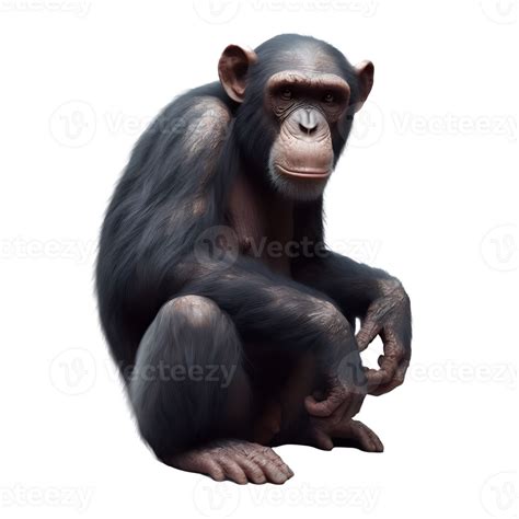 Geïsoleerd Chimpansee Dier Aan Een Transparant Achtergrond Png Formaat 36005655 Png