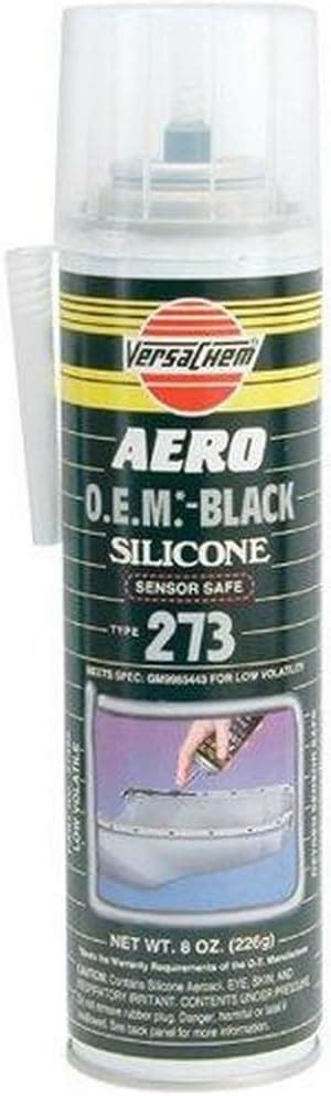 Amazon Versachem 27388 Black Low Volatile OEM Silicone 8 Oz