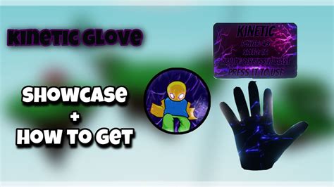 Kinetic Glove Showcase How To Get Roblox Slap Battles YouTube