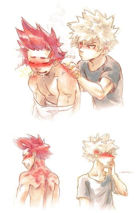 Boku No Hero Academia Bakugou Katsuki X Kirishima Eijirou KiriBaku