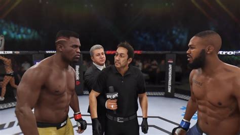 Francis Ngannou Vs Jon Jones Ea Sports Ufc 3 Youtube