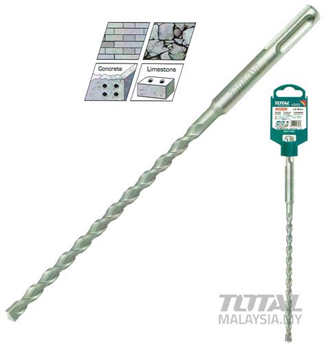 Tac312403 Sds Plus Hammer Drill Bit Total Tools Malaysia