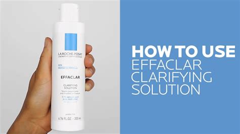 La Roche Posay Effaclar Clarifying Solution Facial Toner For Acne Prone