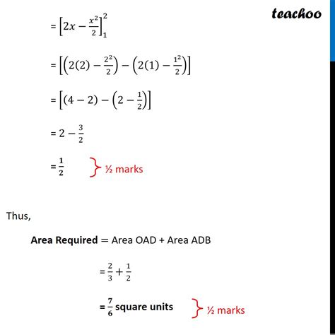 Term Using Integration Find Area Of Region In First Quadrant X Y