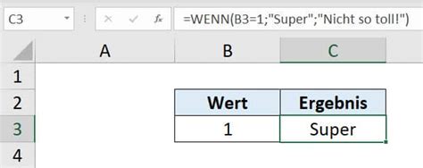 Excel Wenn Funktion Einfach Erklärt Mit Beispielen