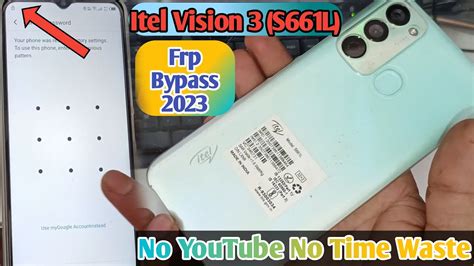 Itel Vision S L Frp Bypass Very Eusy And Method How To