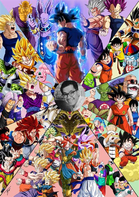 Tribute To Akira Toriyama By Thasriel On Deviantart