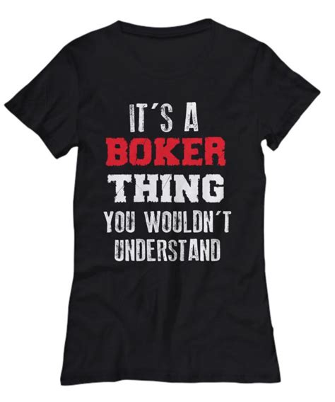 Its A Boker Thing You Wouldnt Understand Graphic Top Tee Shirt Men T