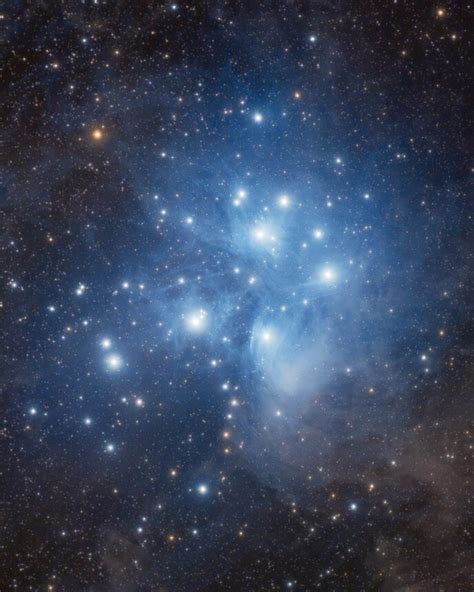 The Pleiades Star Cluster Pictures Location And Facts